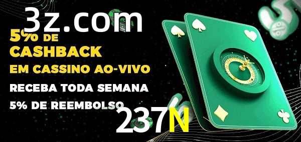 Promoções do cassino ao Vivo 237N